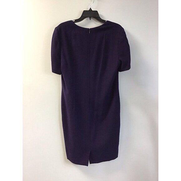 Vintage Woman’s Purple Boutique Renee Dress and Overcoat Size 12 💜 - Picture 5 of 8